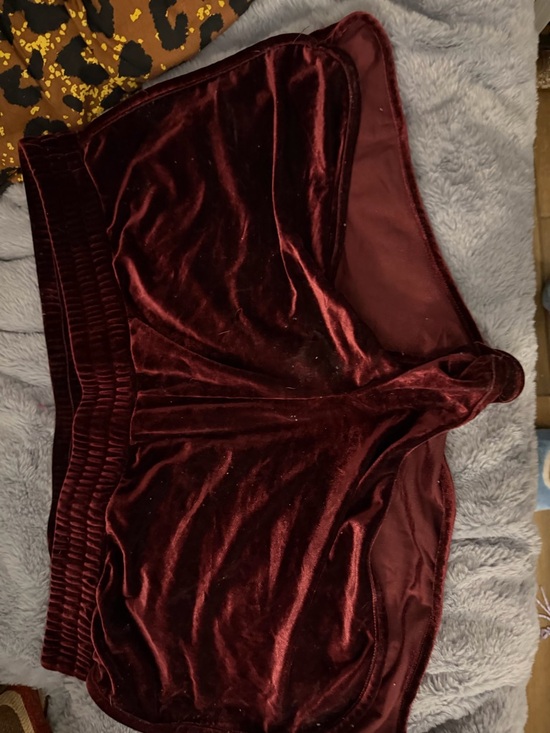Mossimo Supply Co. Pants - Mossimo Supply Co. Maroon Velvet Lounge Shorts